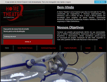 Tablet Screenshot of hometheaterht.com.br